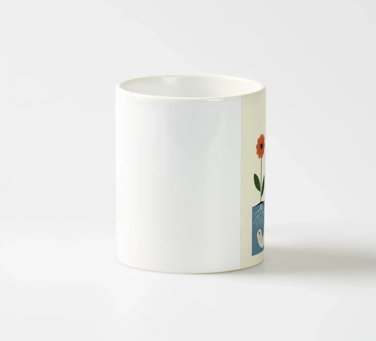 BIG WORM: The Secret Lives of Roots & Friends (Fauna #01) tazza in ceramica da Zen Design
