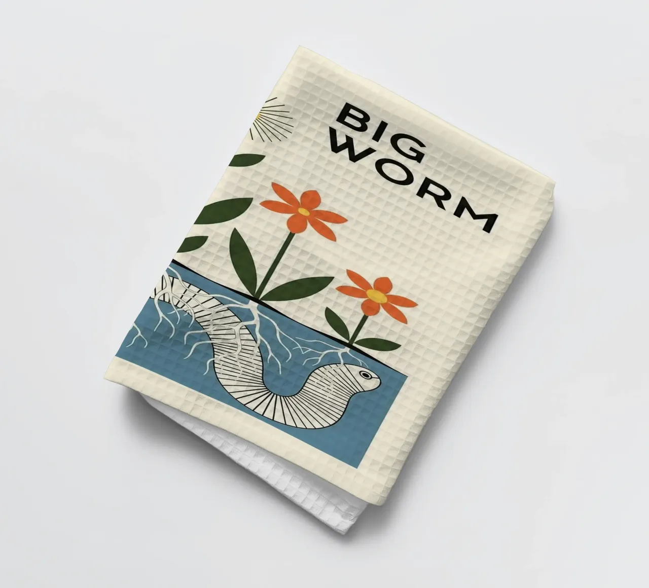 BIG WORM: The Secret Lives of Roots & Friends (Fauna #01) canovaccio da cucina da Zen Design