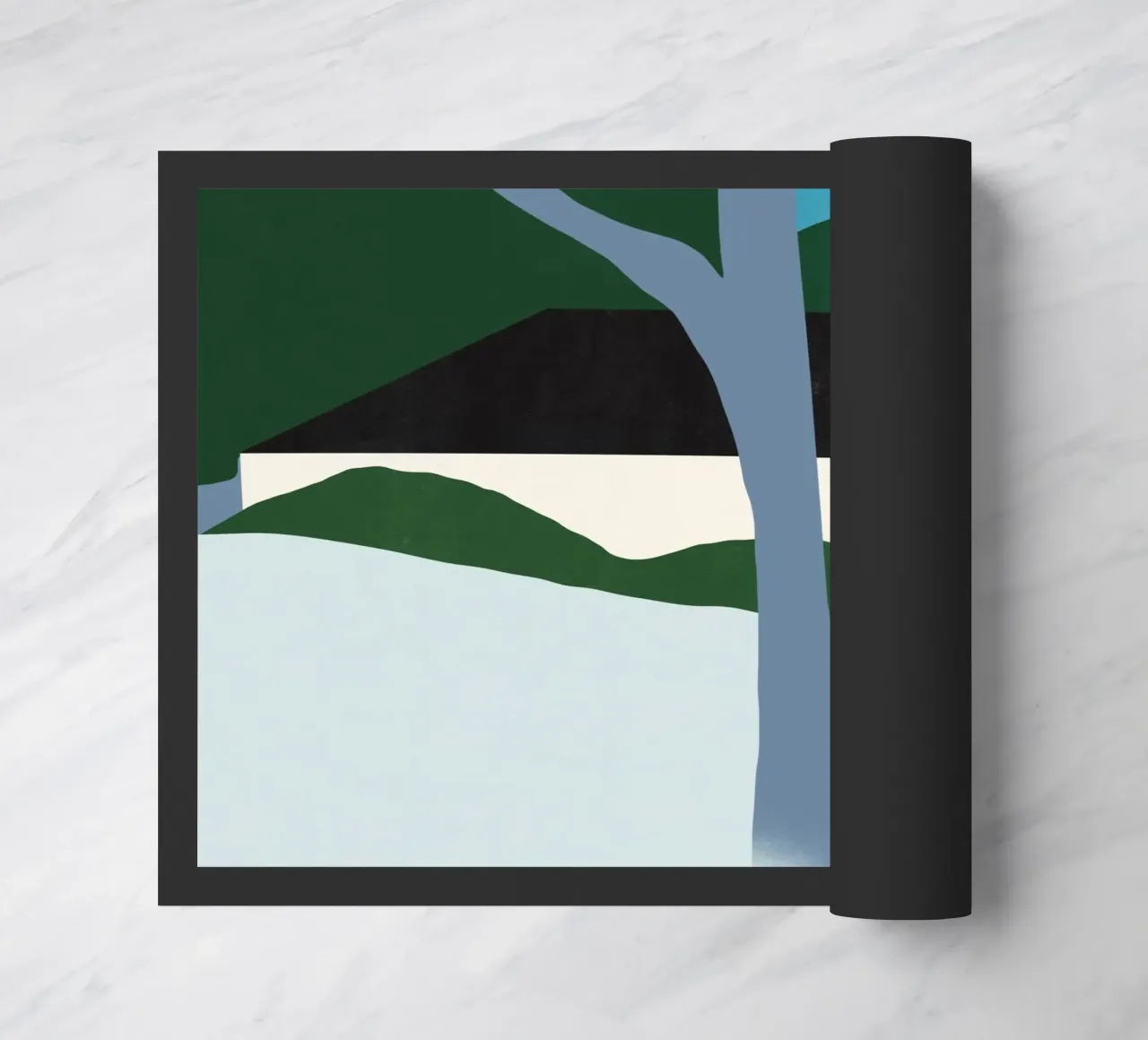 Center tree doormat by Little Dean