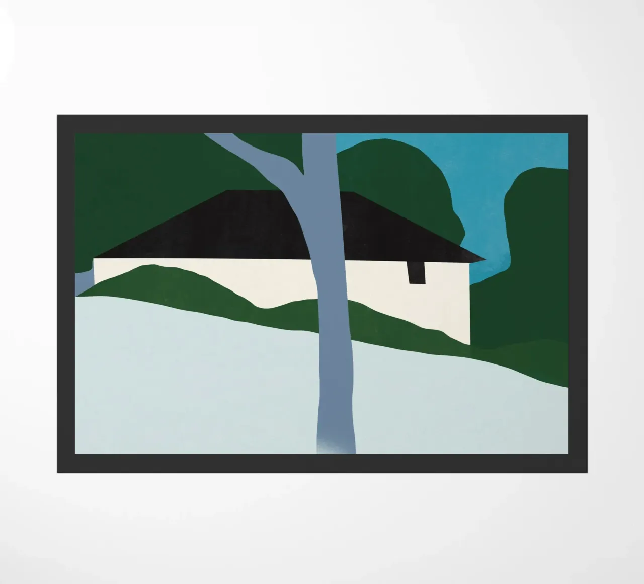 Center tree doormat by Little Dean