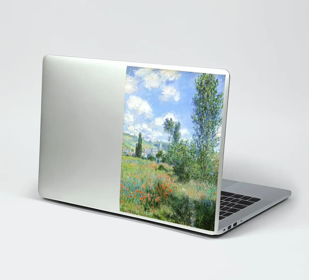 View of Vétheuil” (1880) by Claude Monet sticker by Venus Art