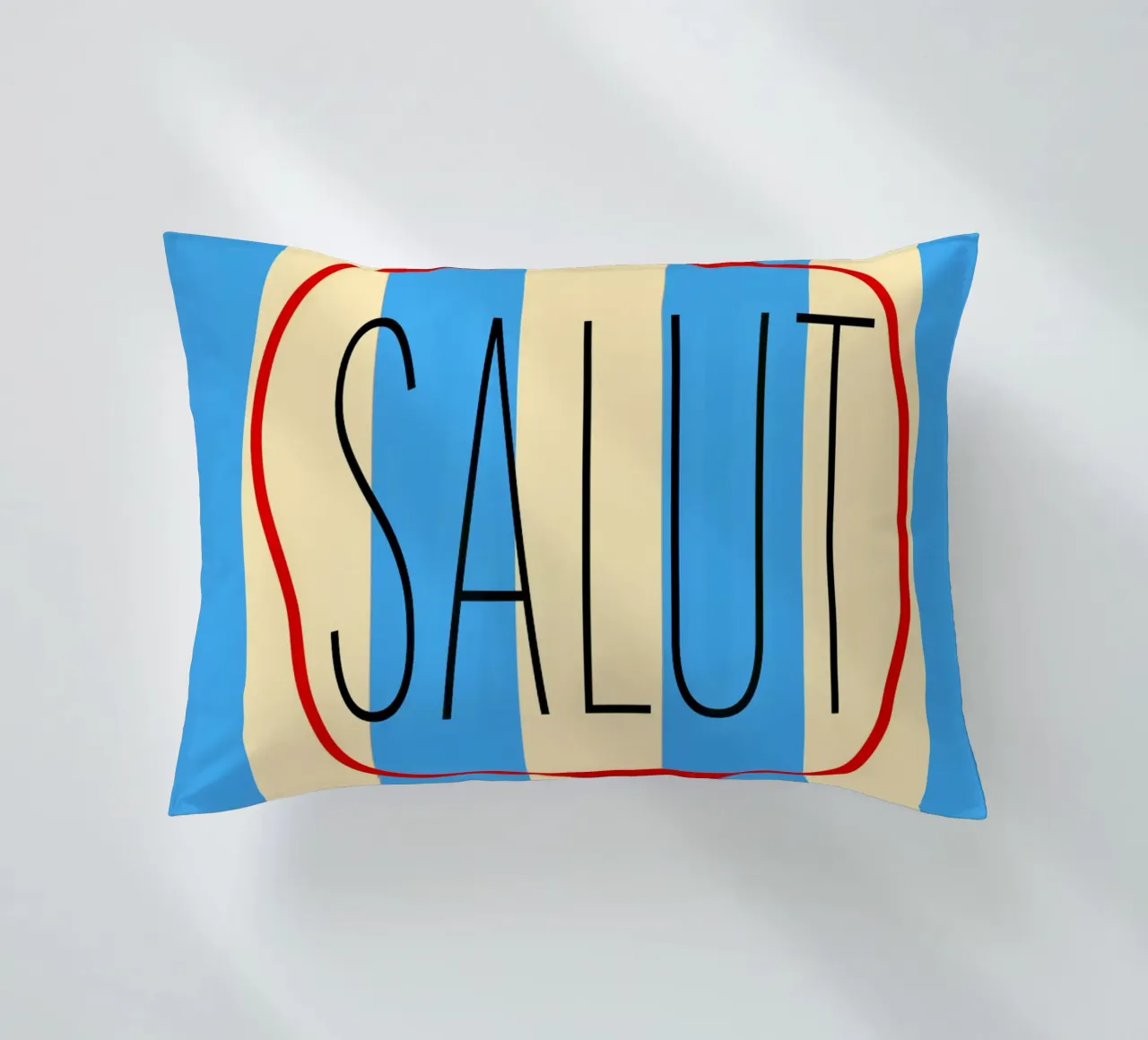 SALUT | Blockstreifen cuscino da FRICKE DESIGN