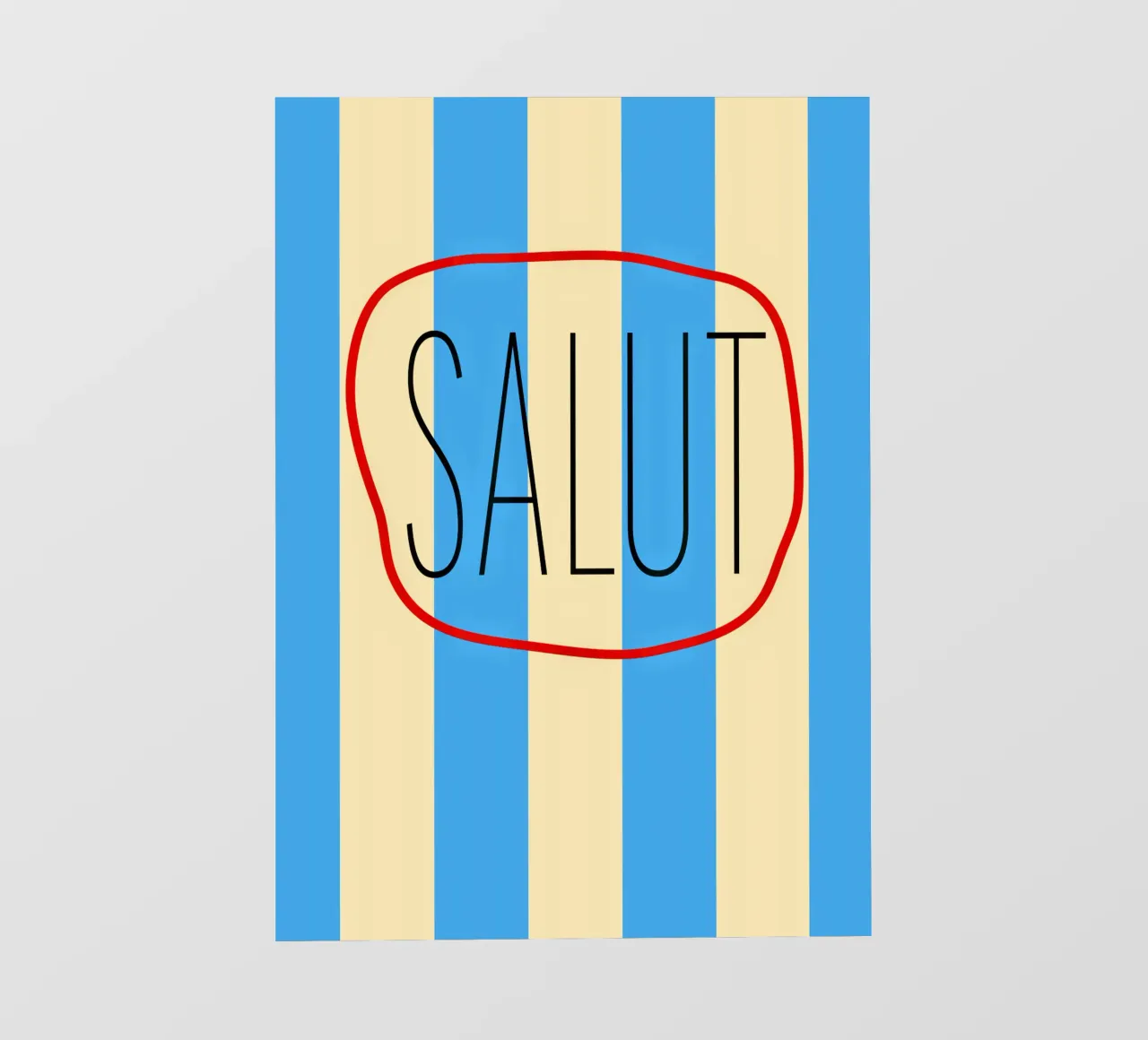 SALUT. pellicola backlit da FRICKE DESIGN