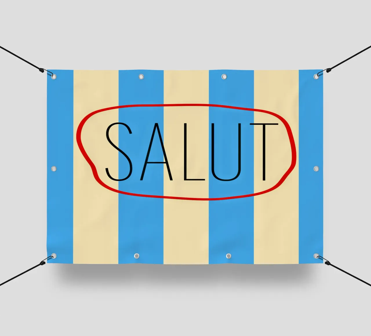 SALUT | Blockstreifen telo in pvc da FRICKE DESIGN