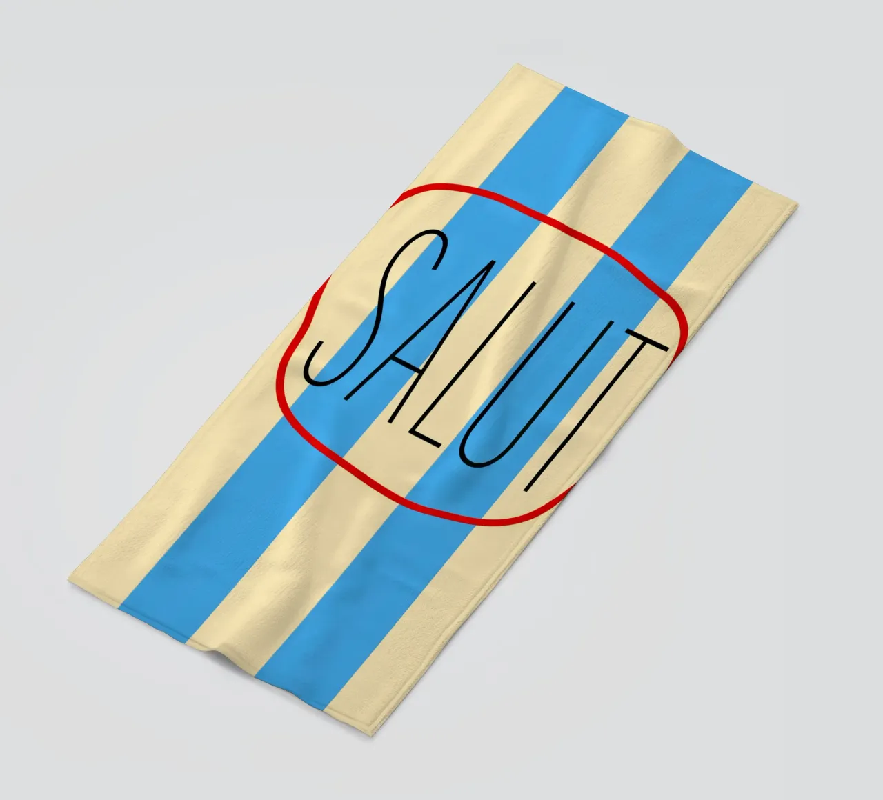 SALUT | Blockstreifen telo mare da FRICKE DESIGN