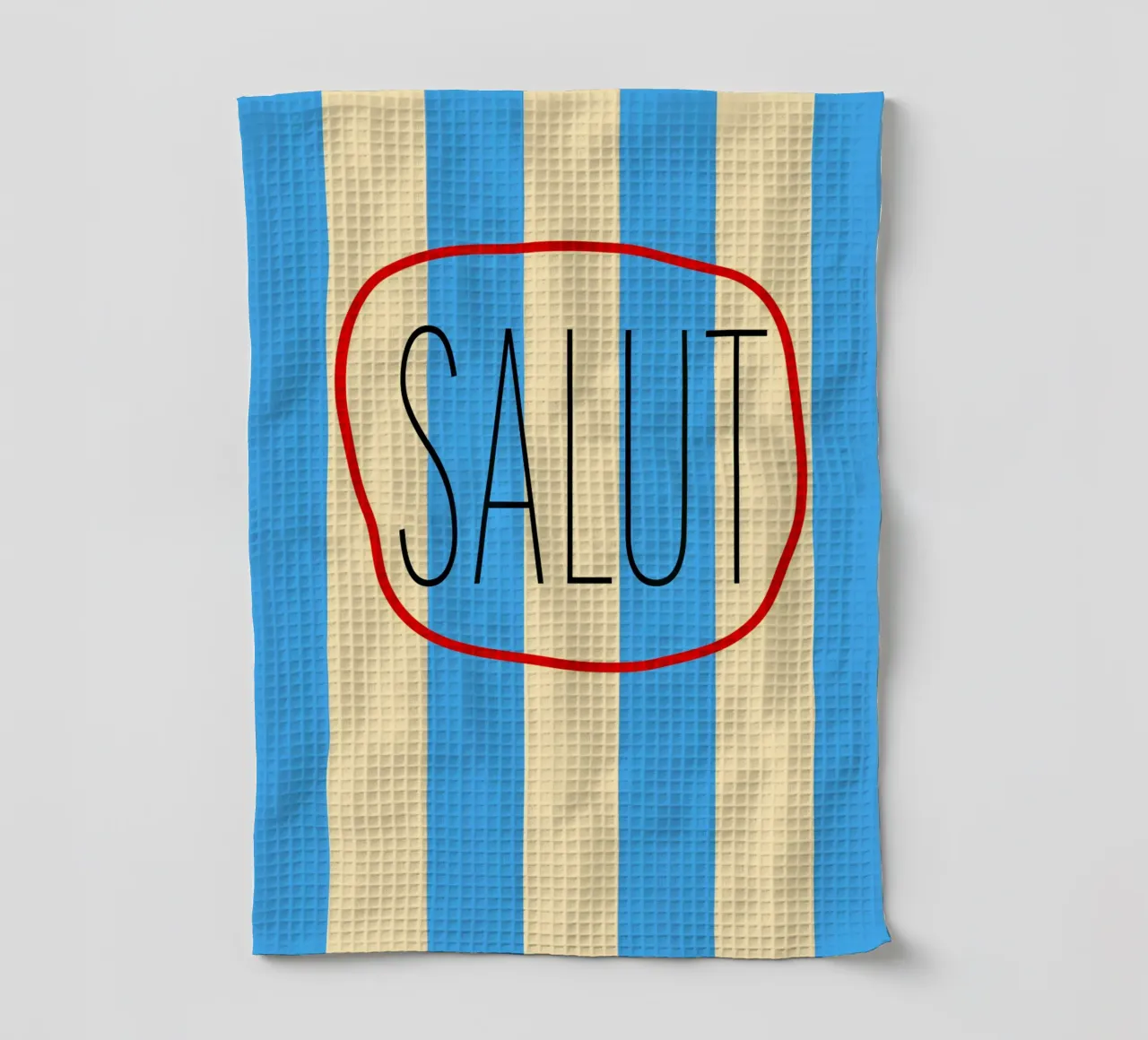 SALUT | Blockstreifen canovaccio da cucina da FRICKE DESIGN