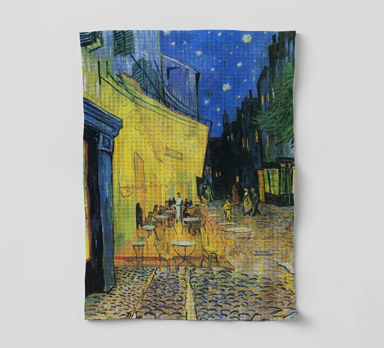 "Terrazza del caffè di notte" (1888) di Vincent van Gogh canovaccio da cucina da Art History