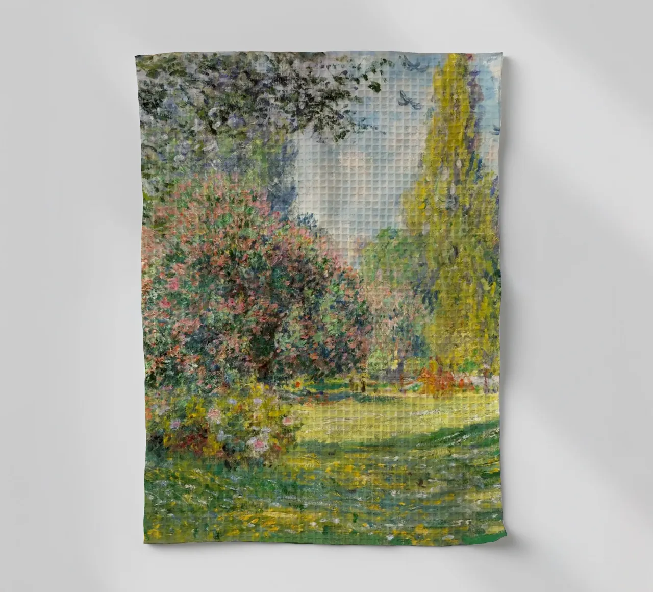 Le parc Monceau (1876) de Claude Monet torchon de Classic Art Prints