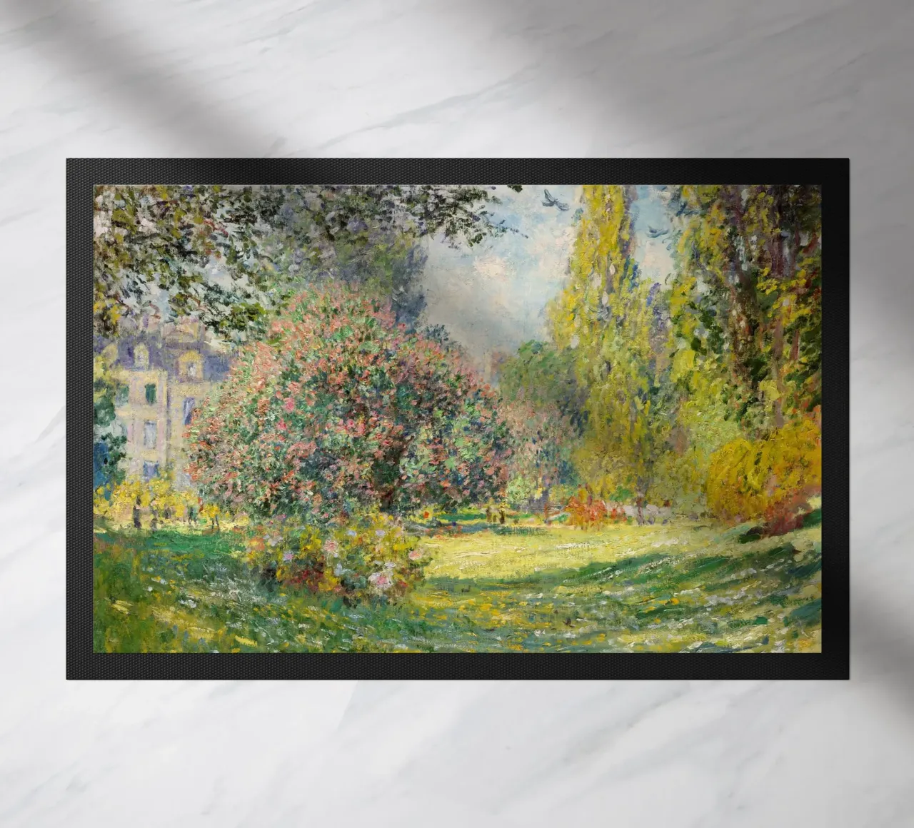 "Il parco Monceau" (1876) di Claude Monet zerbino da Art History
