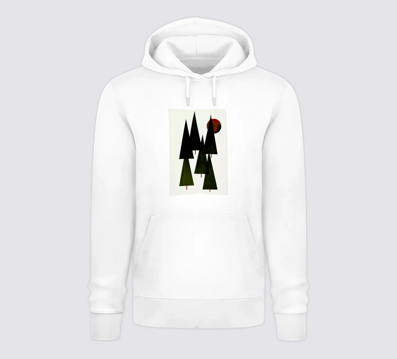 Little Christmas Forrest felpa con cappuccio da Kubistika