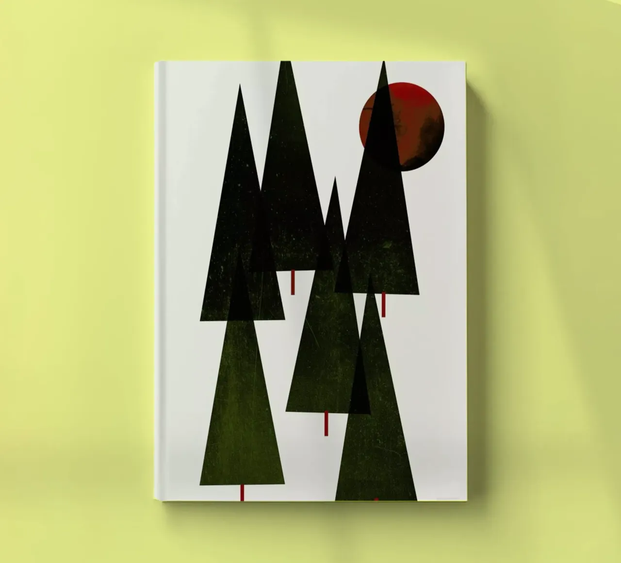 Little Christmas Forrest notebook by Kubistika