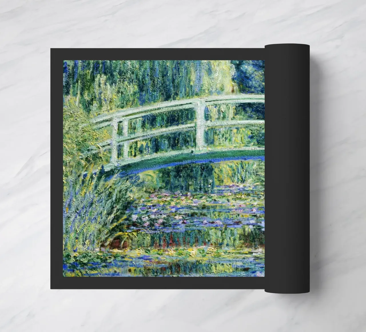 Ninfee e ponte giapponese" (1899) di Claude Monet zerbino da Art History