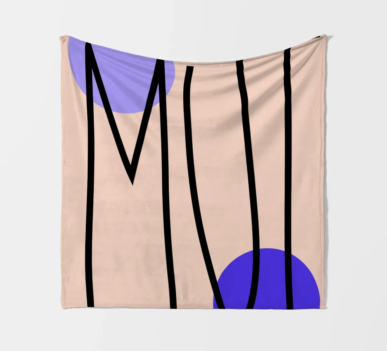 MUT Fleecedecke von FRICKE DESIGN