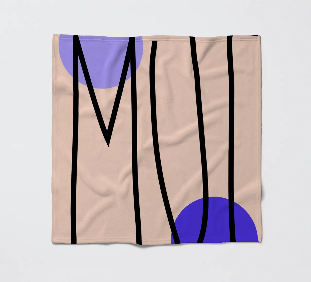 MUT Fleecedecke von FRICKE DESIGN