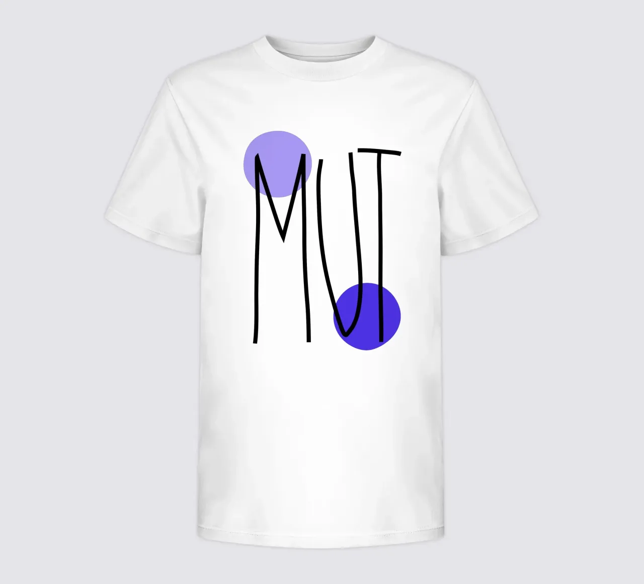 MUT kinder t-shirt van FRICKE DESIGN