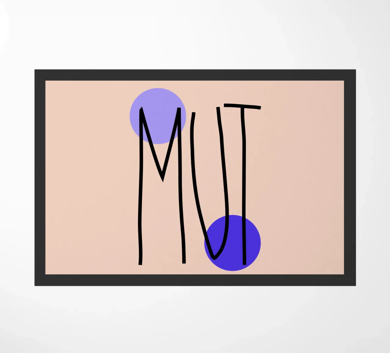 MUT. (mehrere Varianten verfügbar) felpudo de FRICKE DESIGN