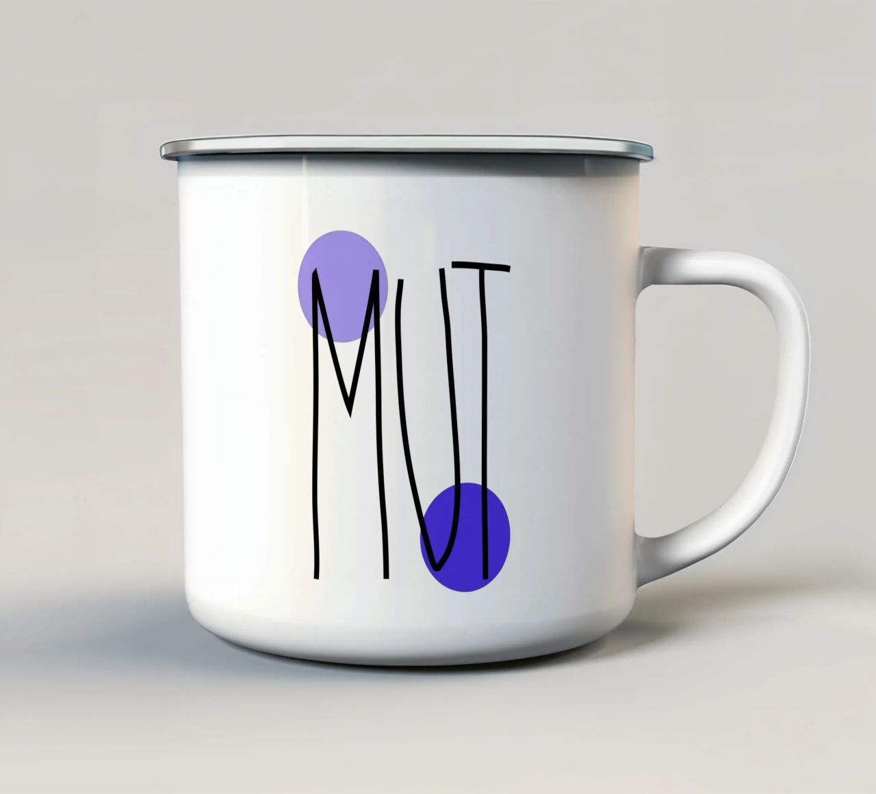 MUT. (mehrere Varianten verfügbar) tazza in smalto da FRICKE DESIGN