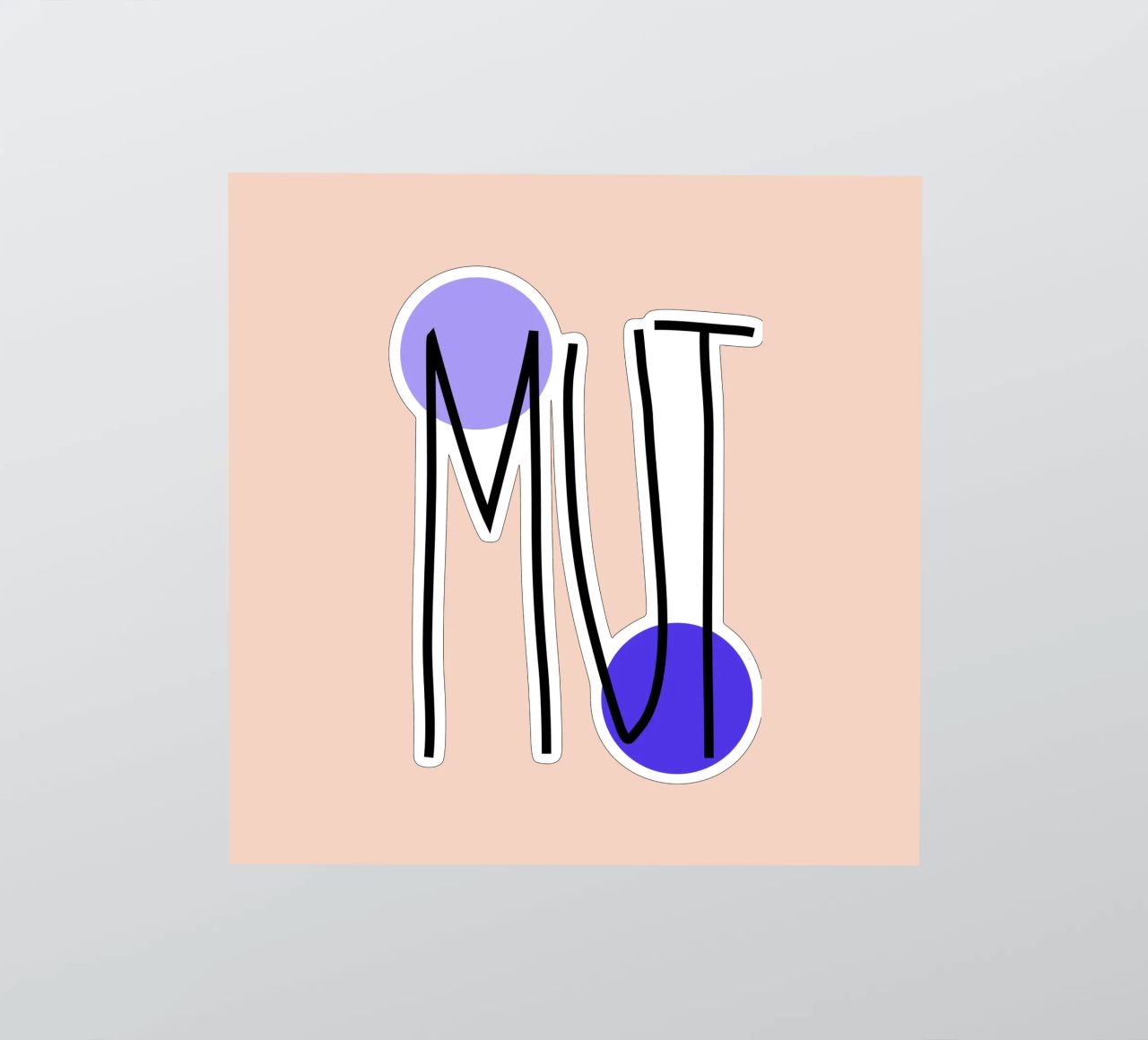 MUT. (mehrere Varianten verfügbar) adesivo da FRICKE DESIGN