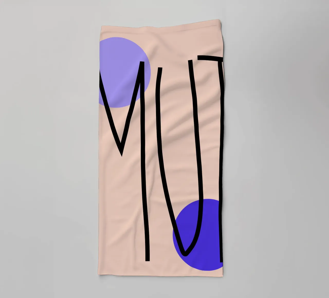 MUT towel by FRICKE DESIGN