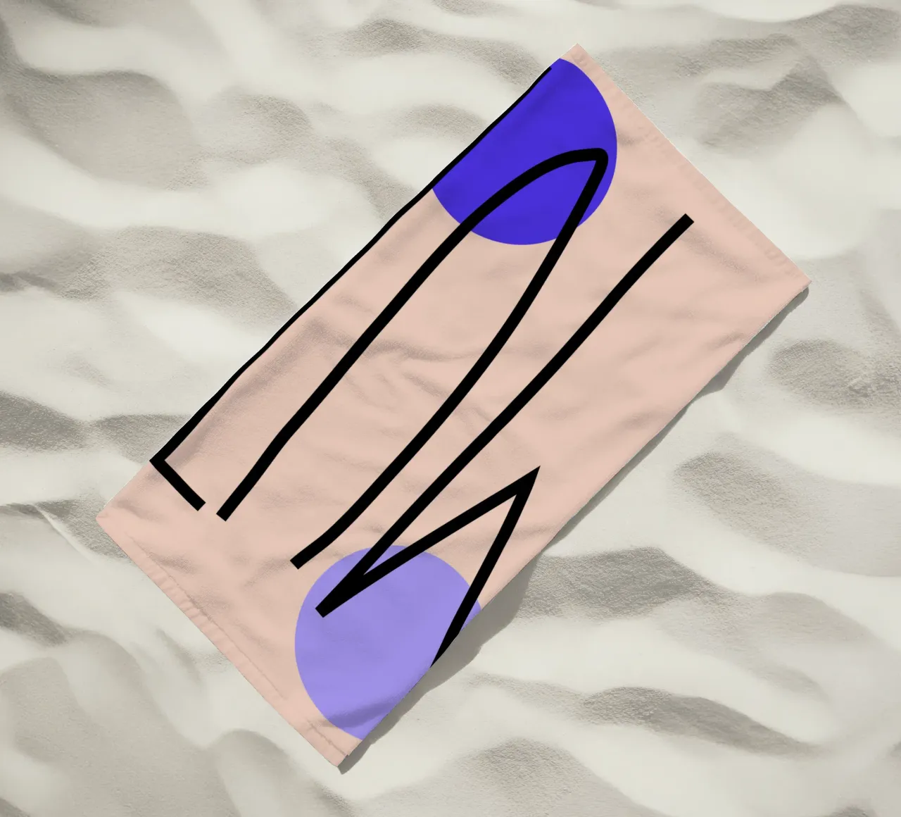 MUT strandhanddoek van FRICKE DESIGN