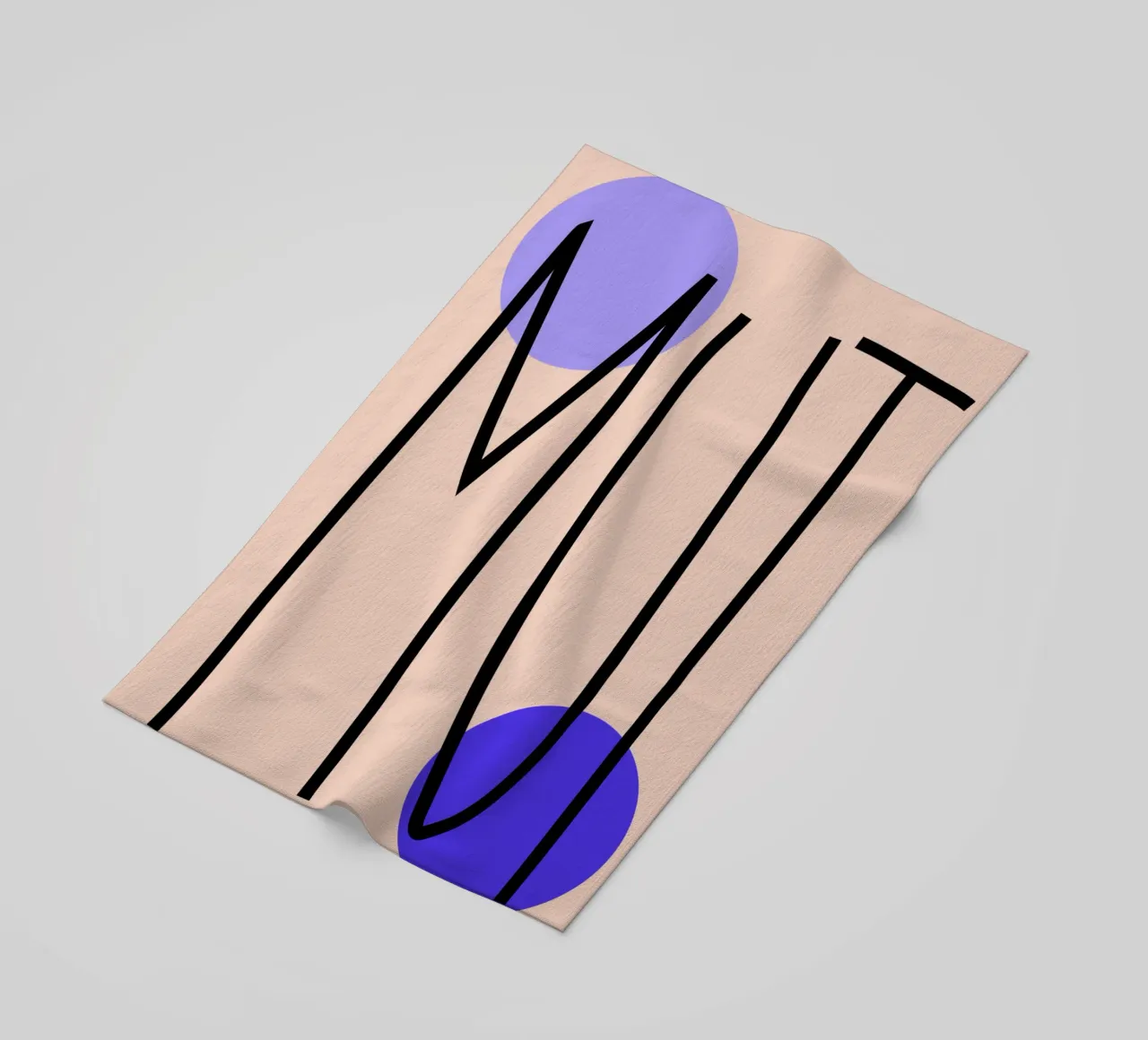 MUT strandhanddoek van FRICKE DESIGN