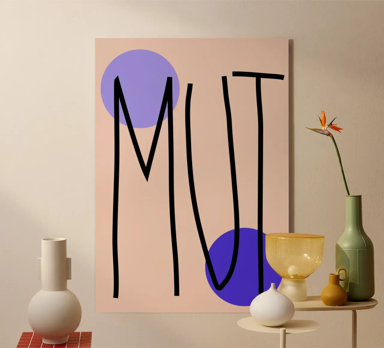 MUT plexiglas de FRICKE DESIGN