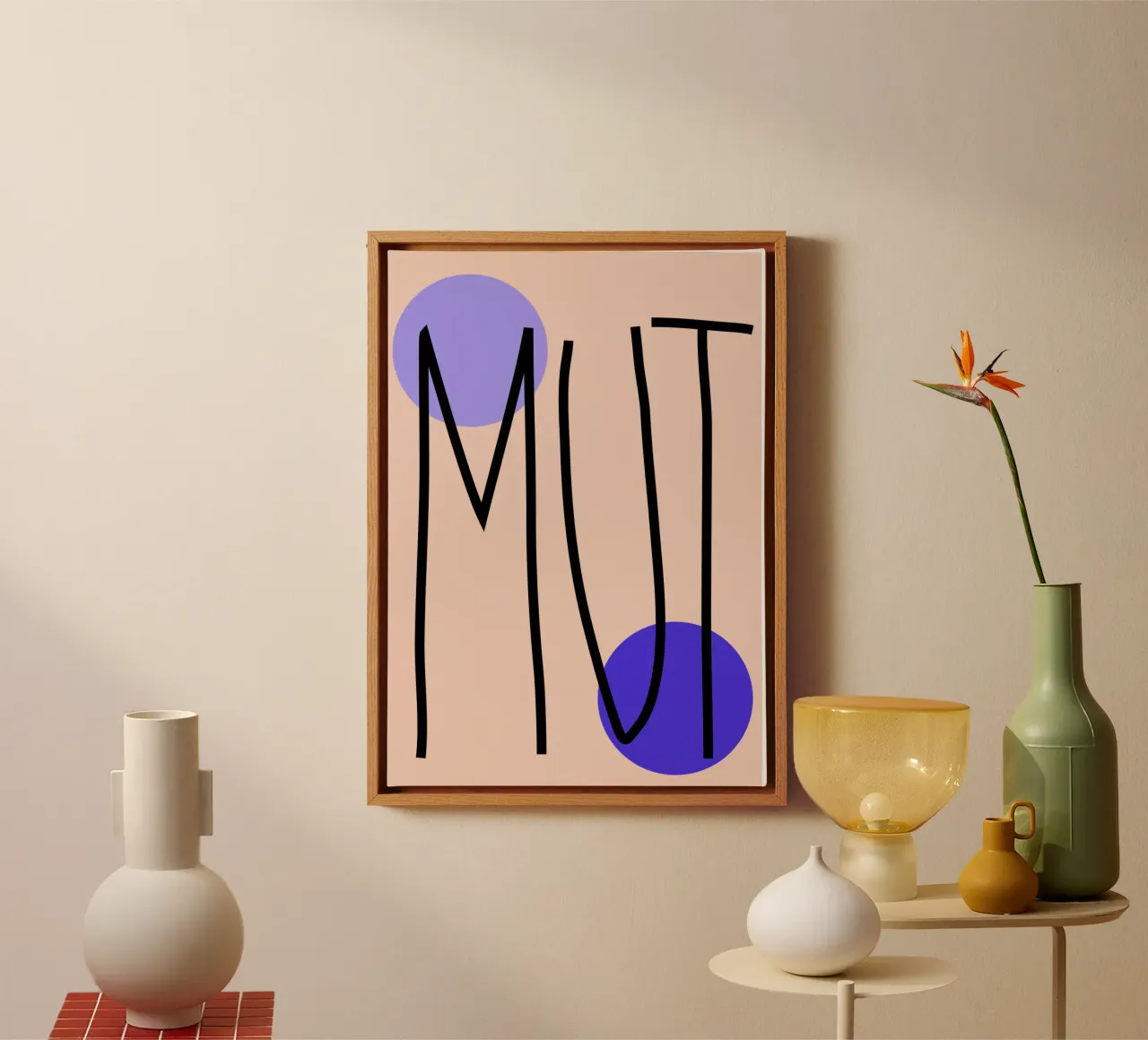 MUT canvas by FRICKE DESIGN