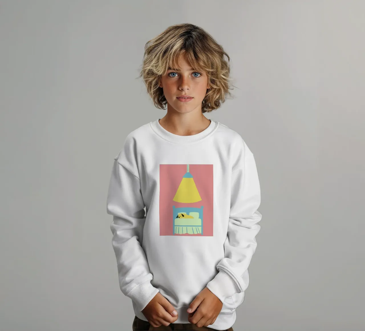 Cane che dorme felpa bambino da TRENDY POSTER SHOP