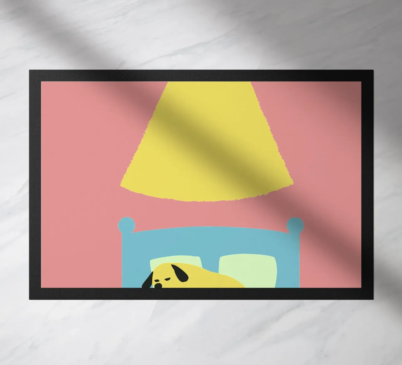 Cane che dorme zerbino da TRENDY POSTER SHOP