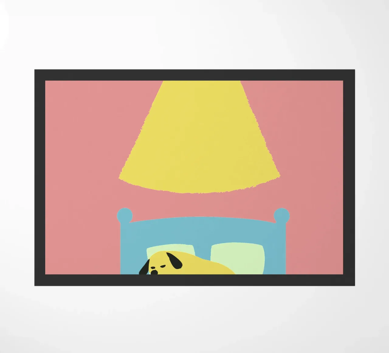 Cane che dorme zerbino da TRENDY POSTER SHOP