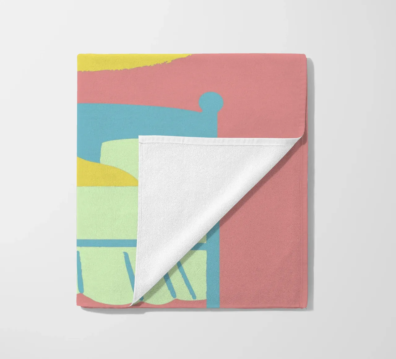 Cane che dorme telo mare da TRENDY POSTER SHOP