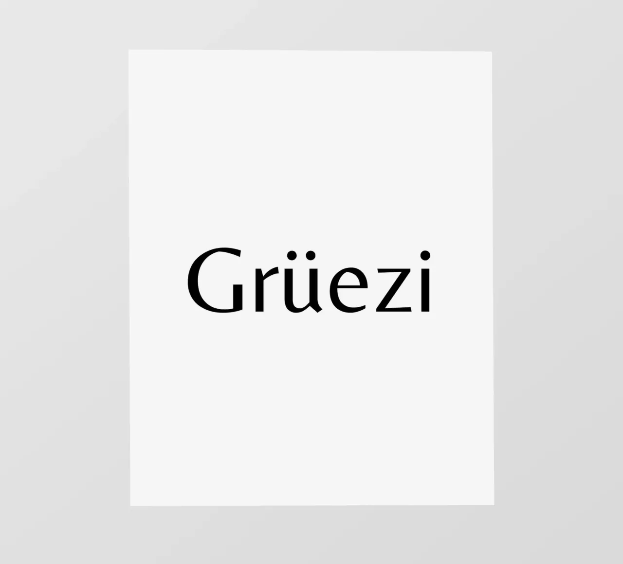 Ciao. Ciao pellicola backlit da LucernePictures