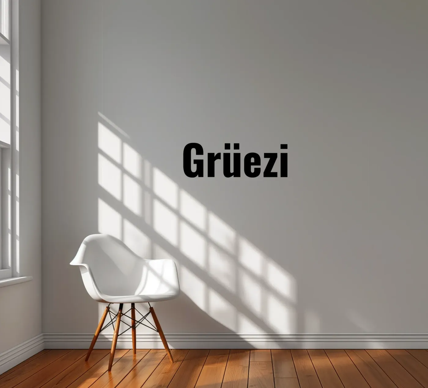 Hello. Hello fotobehang van LucernePictures