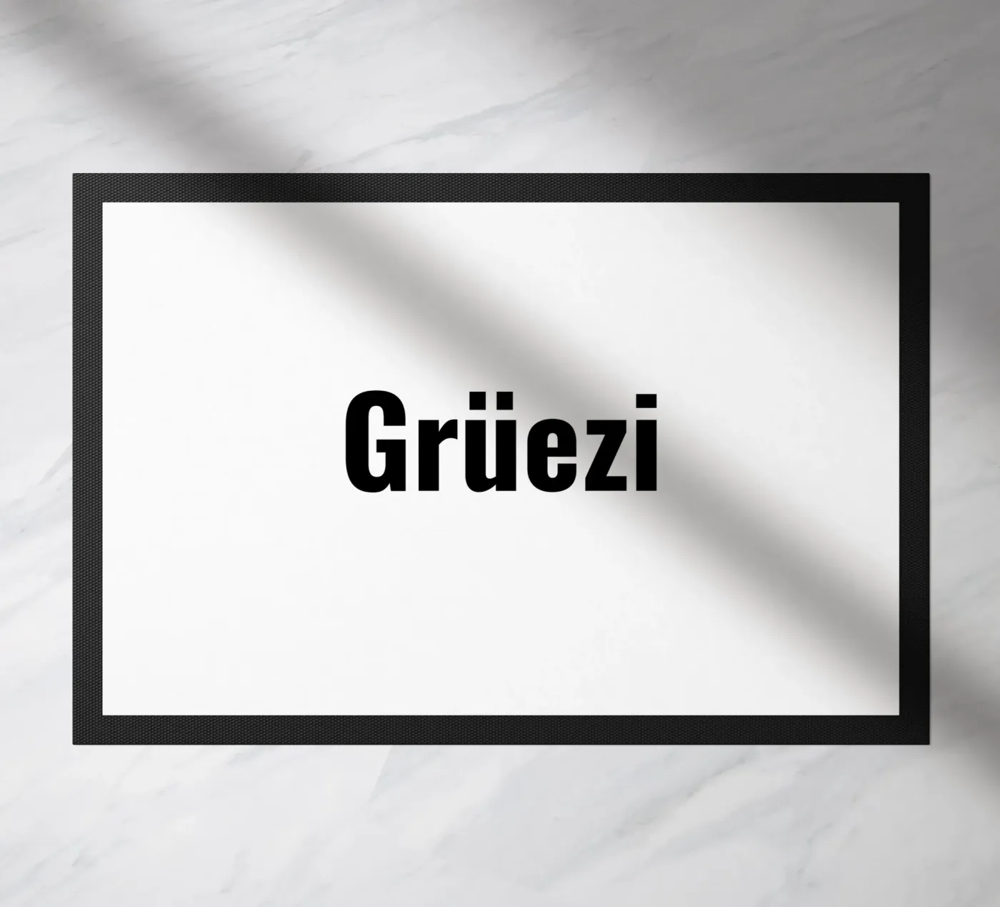 Hallo. Hallo deurmat van LucernePictures