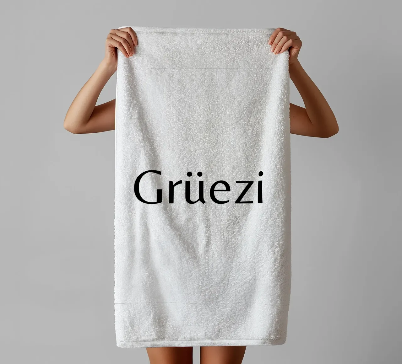 Hello. Hello towel by LucernePictures