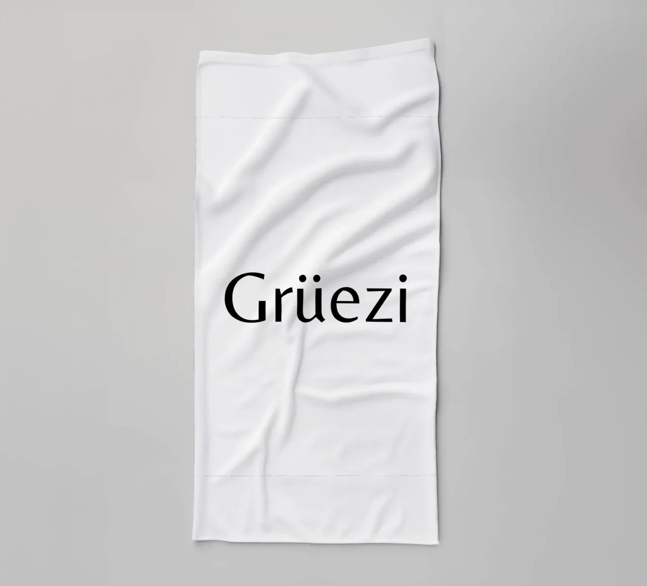 Hello. Hello towel by LucernePictures