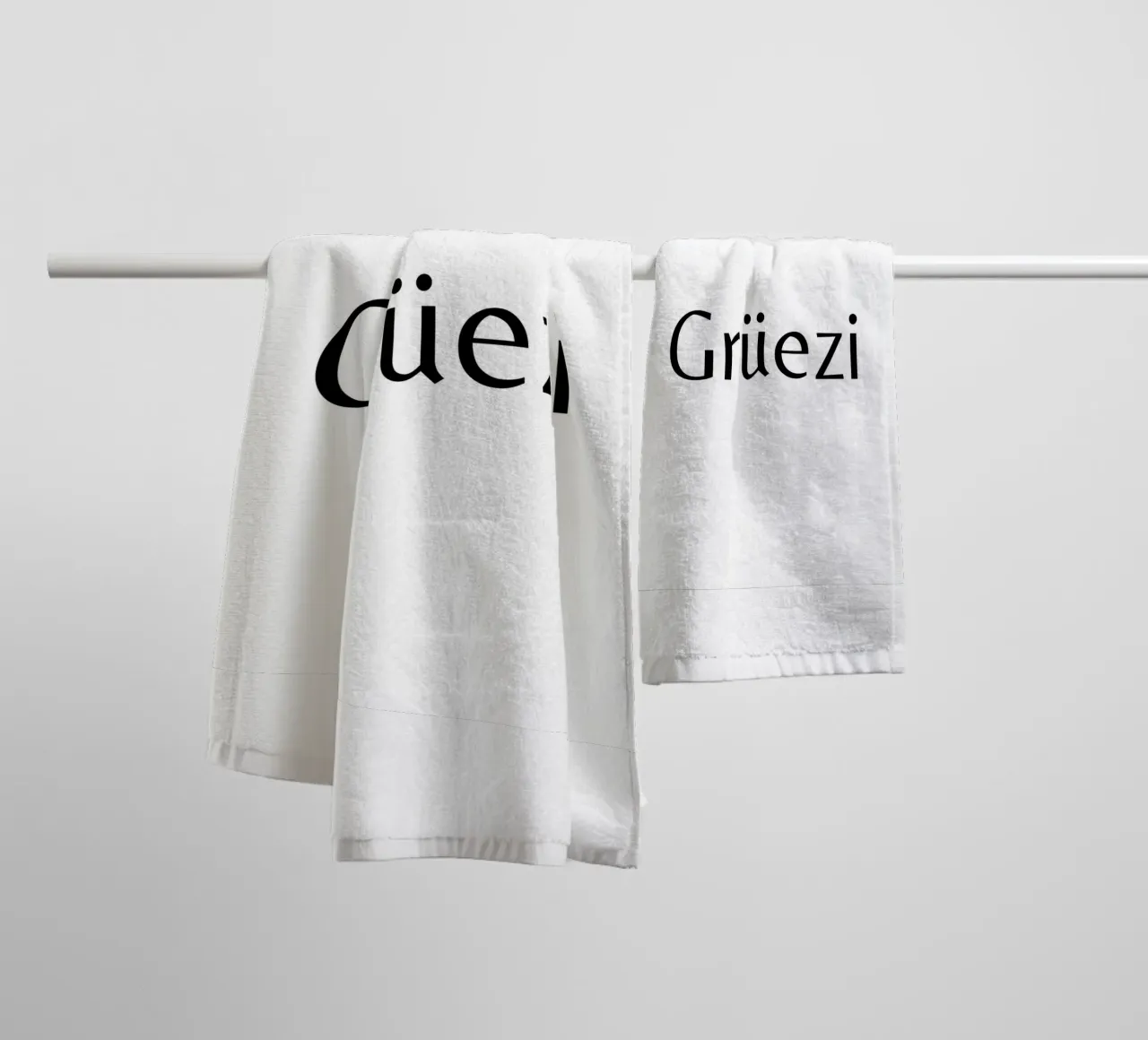 Hello. Hello towel by LucernePictures