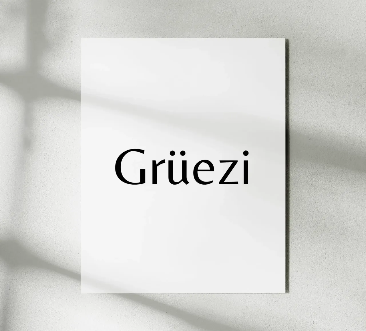 Ciao. Ciao alluminio dibond da LucernePictures