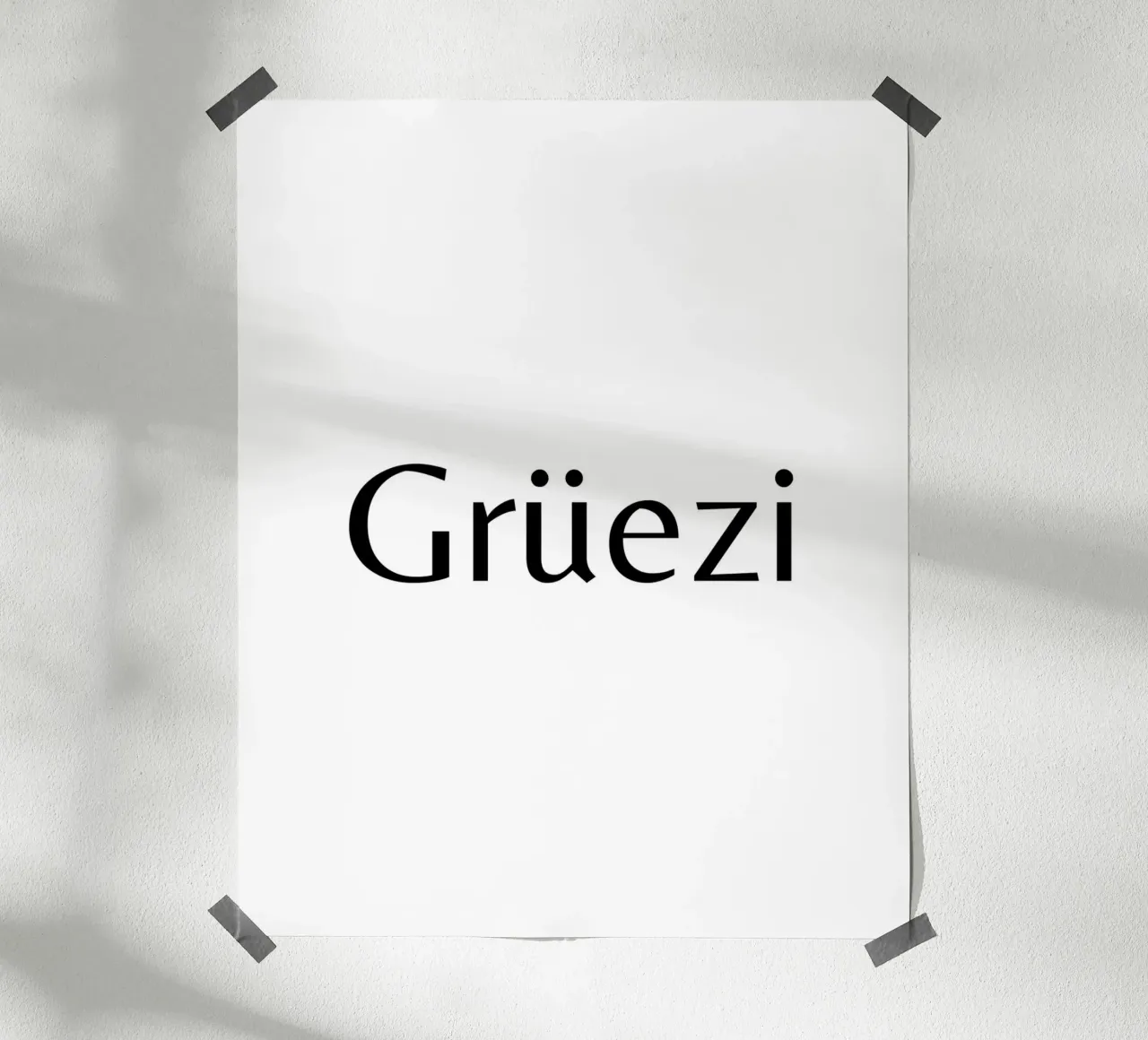 Ciao. Ciao poster da LucernePictures