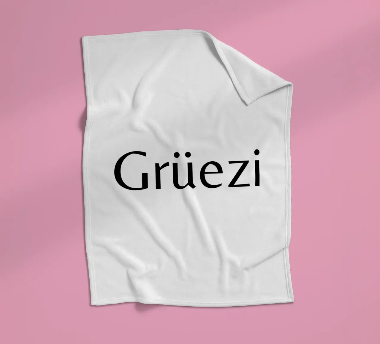 Hallo. Hallo fleecedeken van LucernePictures