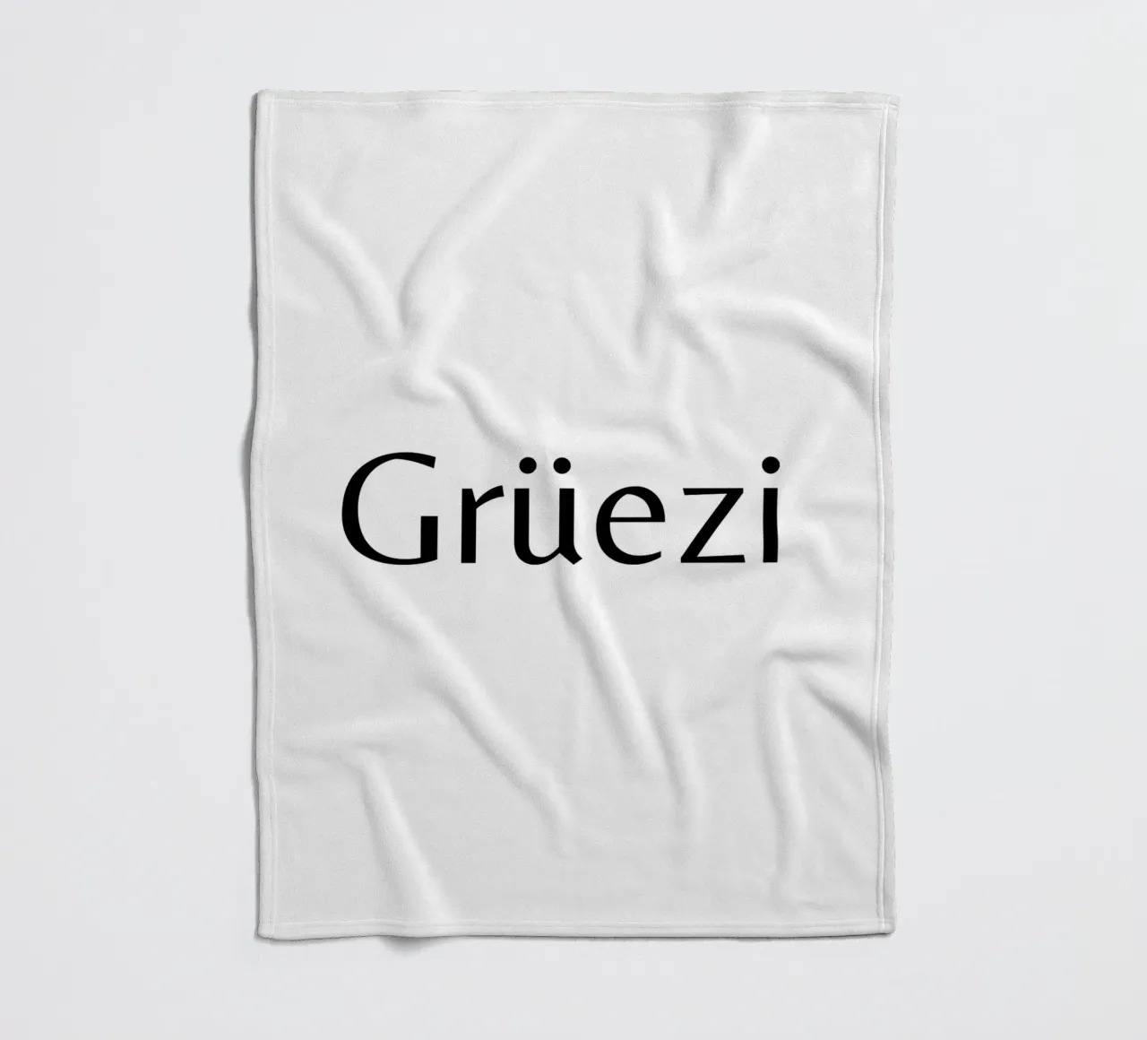 Hallo. Hallo fleecedeken van LucernePictures