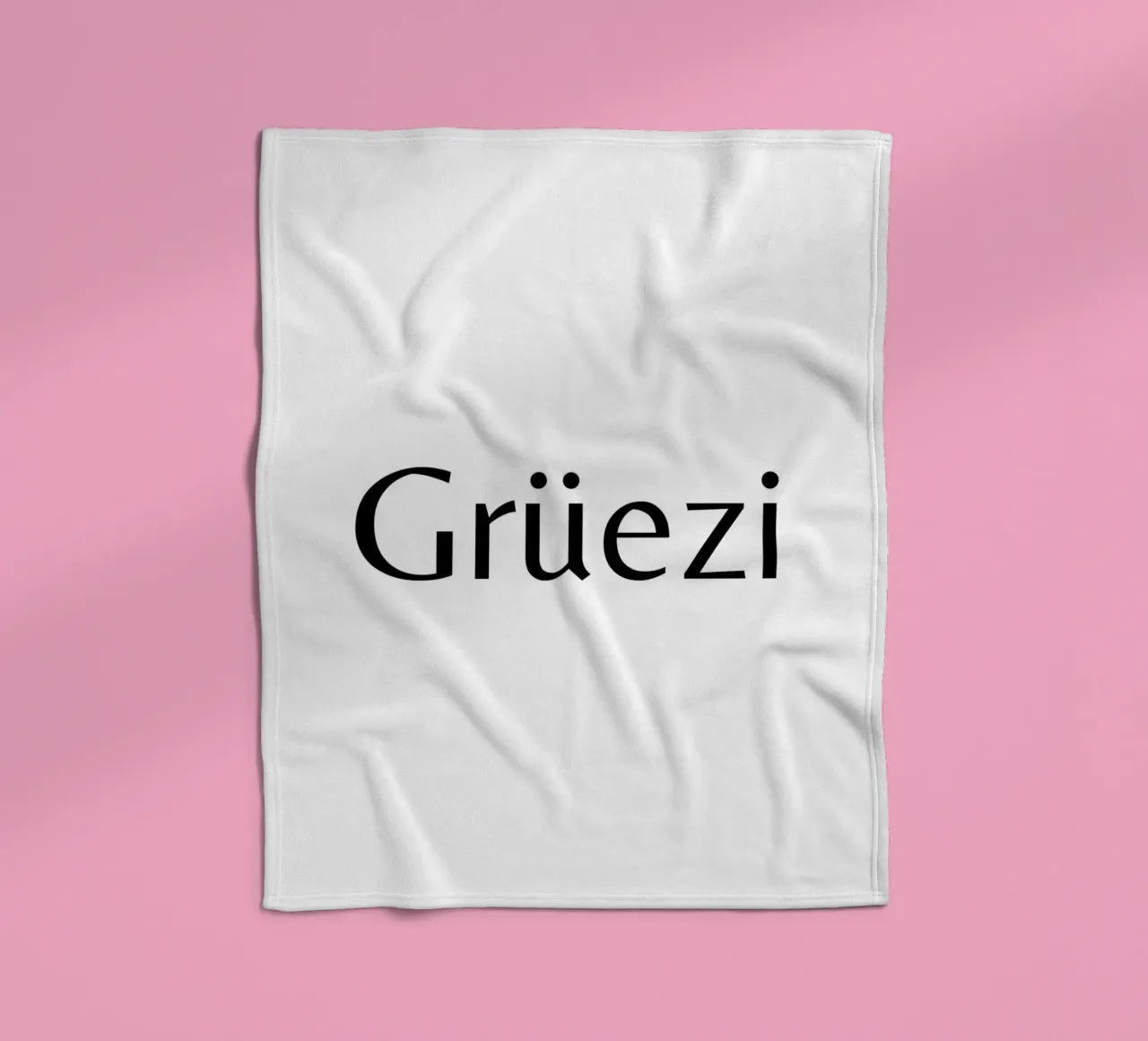 Hallo. Hallo fleecedeken van LucernePictures