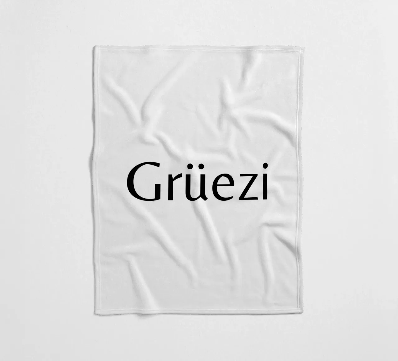 Hallo. Hallo fleecedeken van LucernePictures