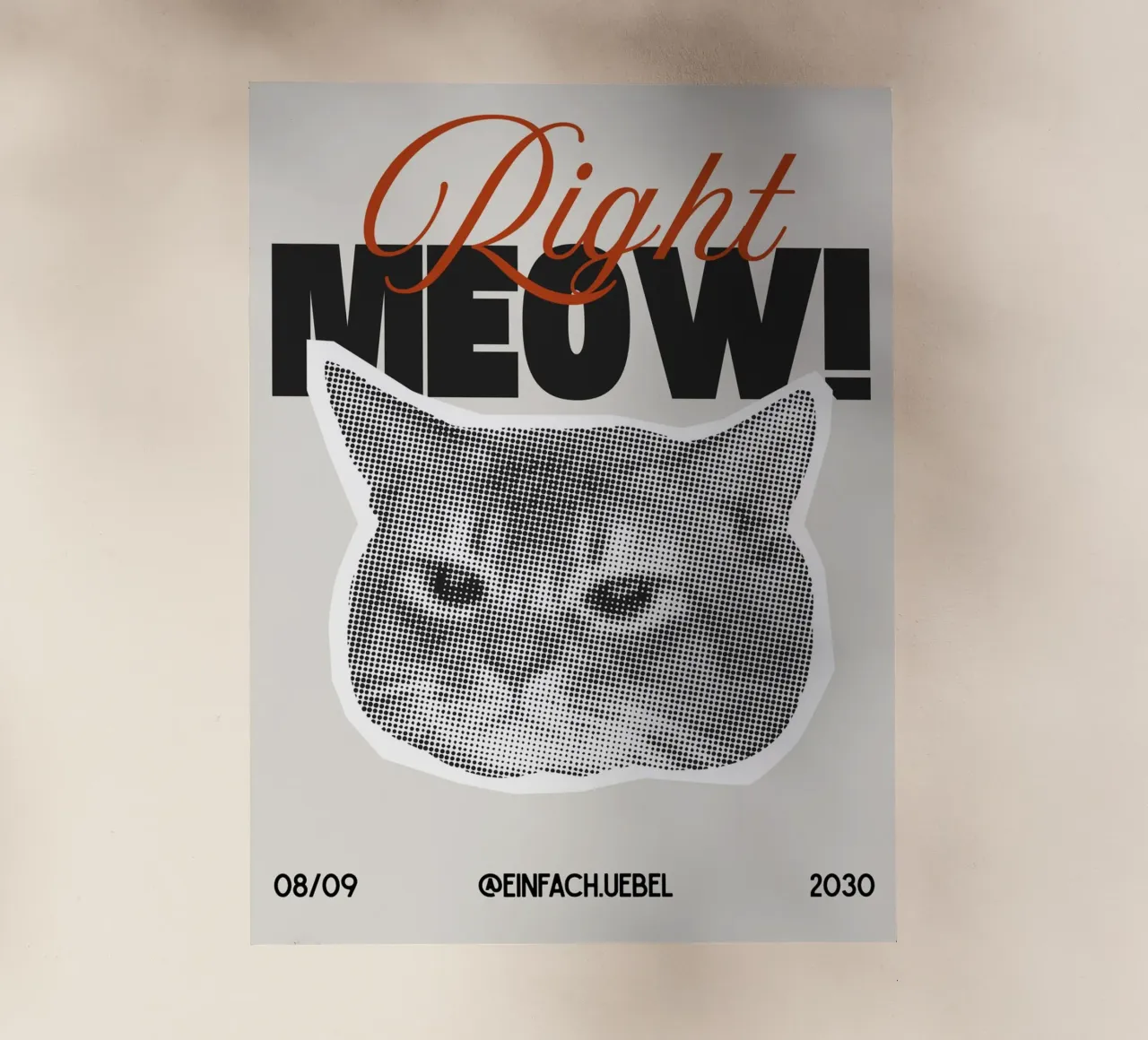 RIGHT MEOW! pellicola backlit da Einfach Uebel