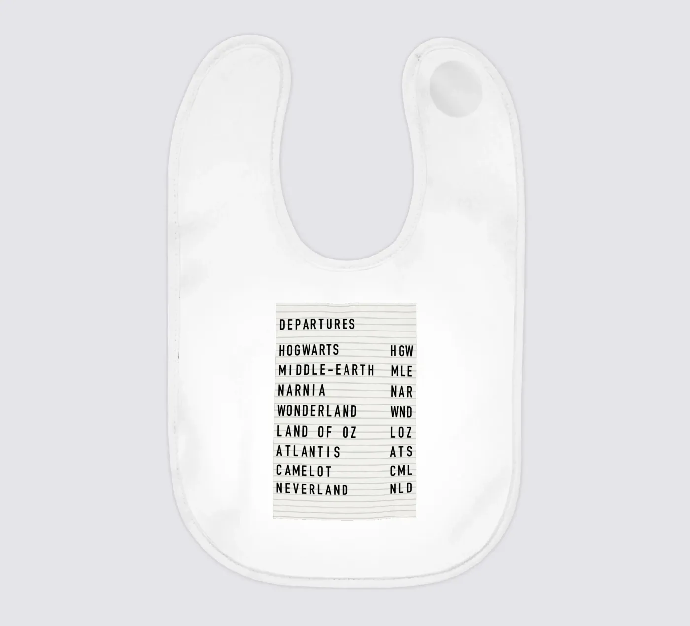 Fantasy Destinations 2 bavaglino da daylight design studio