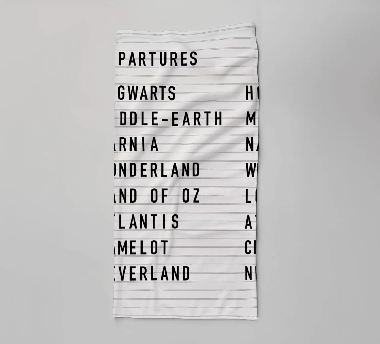 Fantasy Destinations 2 asciugamano da bagno da daylight design studio