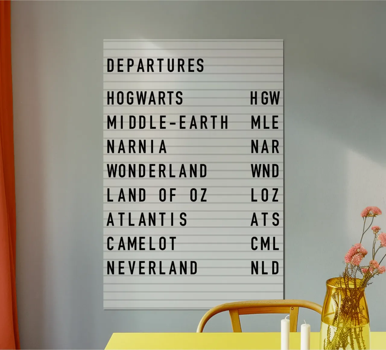 Fantasy Destinations 2 poster da daylight design studio