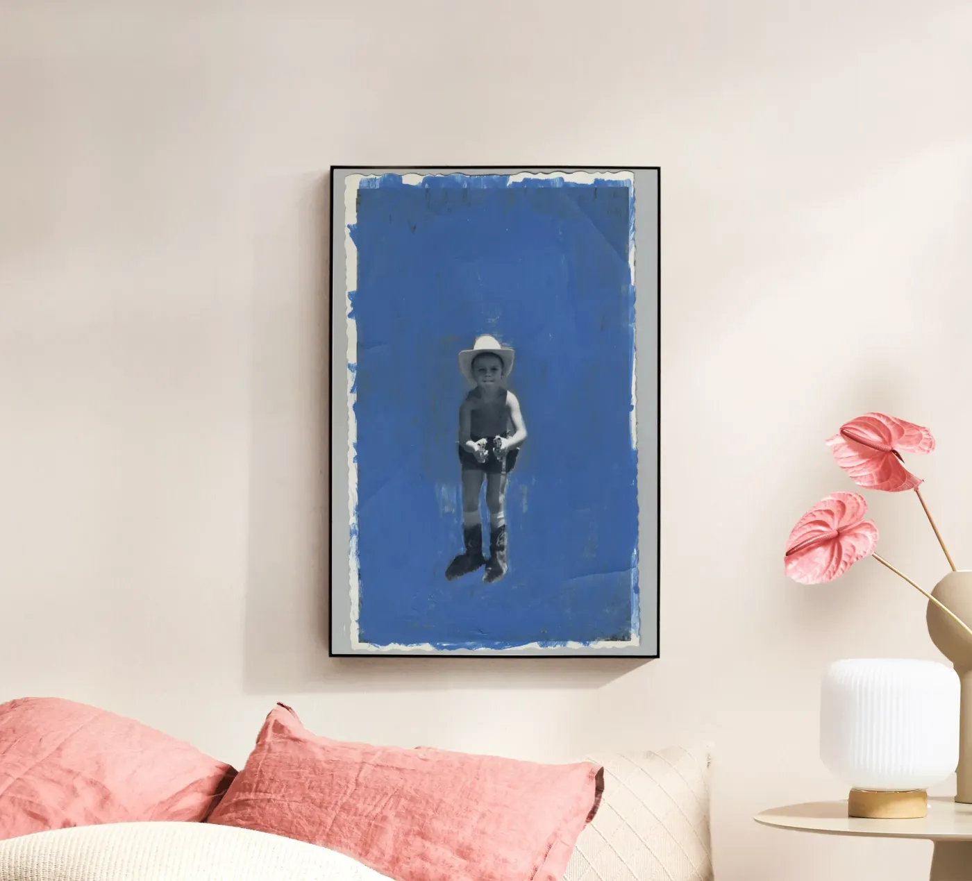 the kid Acryl-Glas von vintageshop