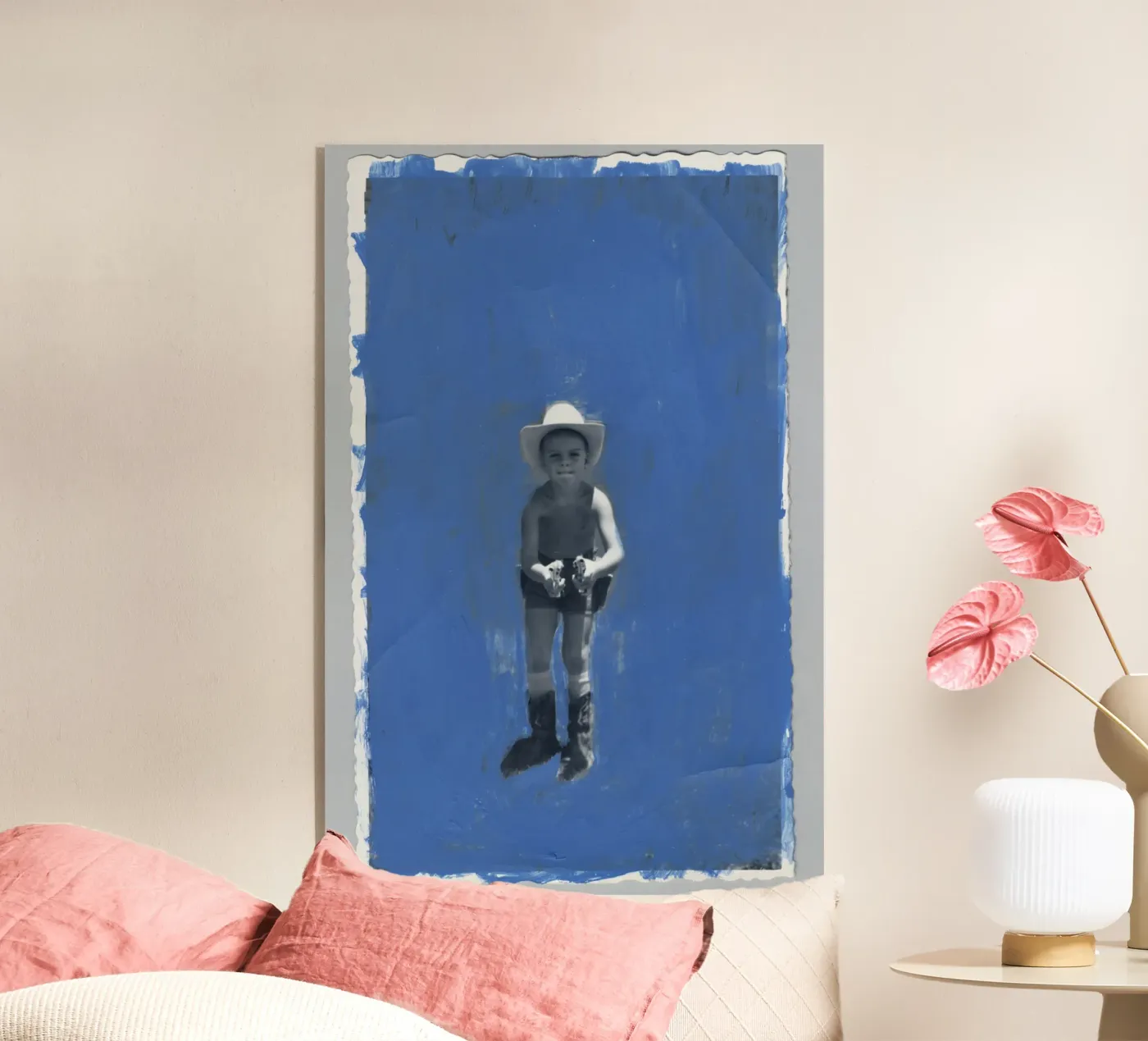 the kid Acryl-Glas von vintageshop