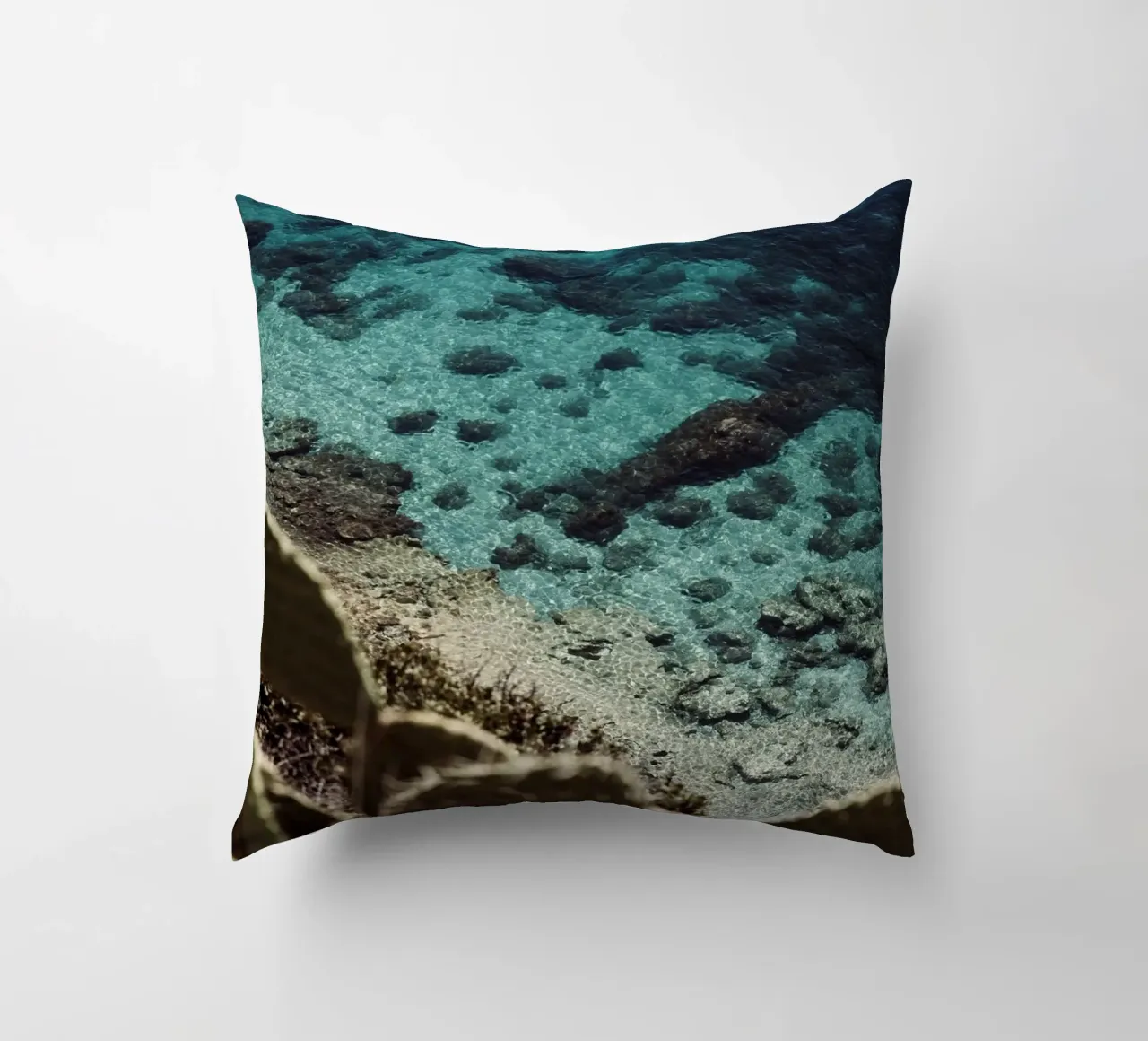 Botanical Italian coast cuscino da photolovers